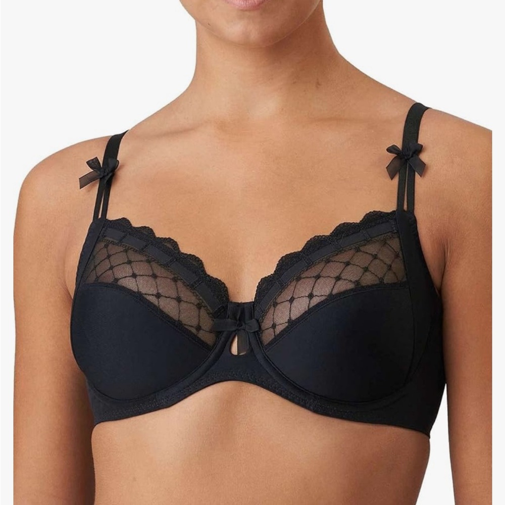 Prima Donna Twist A La Folie Black Lace Detail Bra